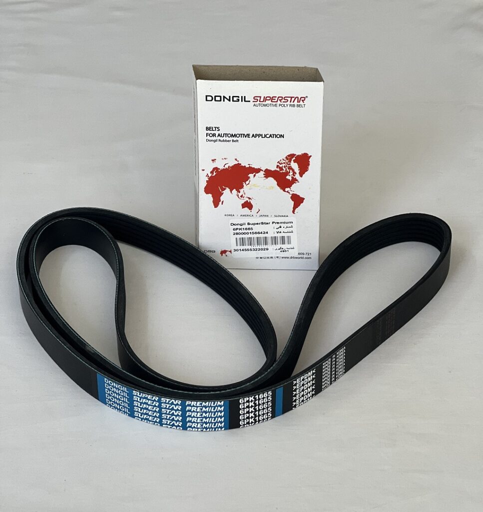 تسمه دینام Dongil (اصلی)کره ای پژو 405، سمند و پرشیا